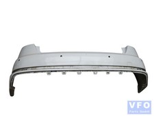 Stoßstange hinten weiß original Audi A4 B9 8W Limousine PDC Stoßfänger