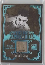 2017-18 Leaf ITG Used Vintage Memorabilia Blue /2 Joe Primeau #VM-28 HOF 4f5