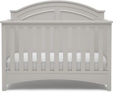 6-in-1 Convertible Crib Greenguard Gold Certified, Moonstruck Grey