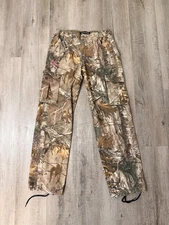 Realtree Xtra Camo Cargo Pants with Pink Logo - Size S - Pink Logo