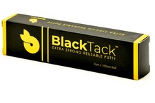 PROtastic Industrial Strength Black Tac Putty 1 Metre x 2cm Waterproof Adhesive