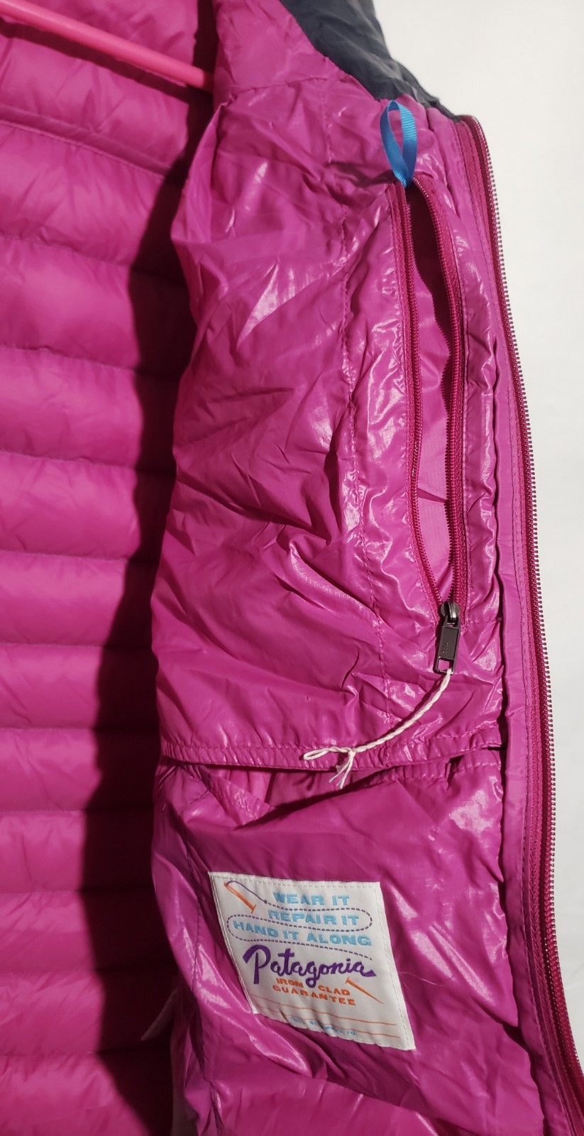 Patagonia NetPlus Shells Down / Light weight  Blu… - image 12