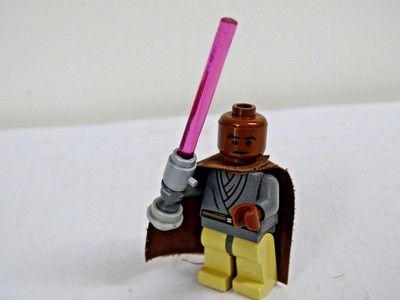 Lego Star Wars Mace Windu Light Up elekisches Lichtschwert leuchtet Lightsaber