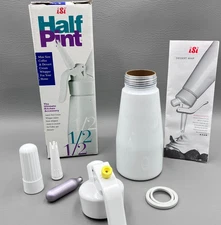 iSi Half Pint Whipped Cream Dispenser Coffee & Dessert Cream Whipper *READ BELOW