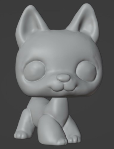 littlest pet shop Lps Jumbo Bases 3D gedruckt Hund - Bild 1 von 4