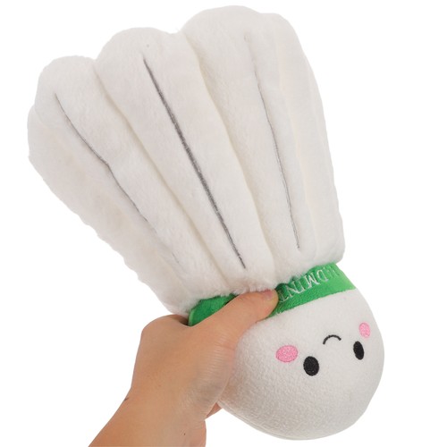  Plüsch Badminton Stofftier: Niedliche Federball Puppe für Mädchen - Spaß Badminton - Bild 3 von 12