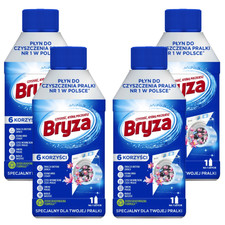 Set mit 4x Bryza Lanza Waschmaschinenreiniger Original 250 ml