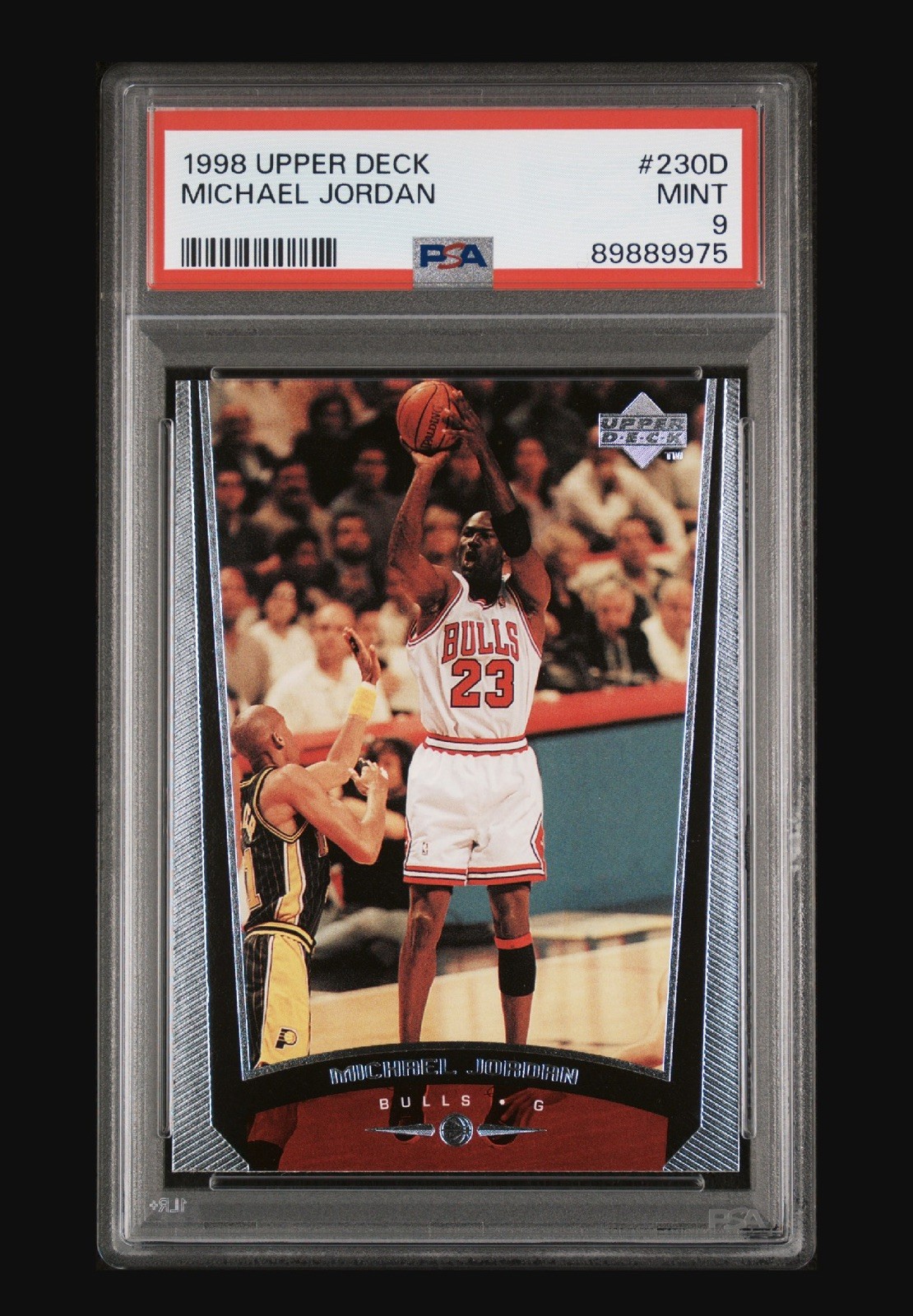 1998-99 Upper Deck Michael Jordan #230D Bulls PSA MINT 9 POP 19 🔥🔥🔥