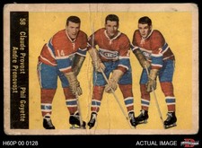 1960 Parkhurst #58 Claude Provost Canadiens AUTHENTIC