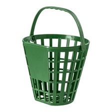 Golf Ball Pickup Basket Lightweight Golf Ball Basket with Handle Tapered