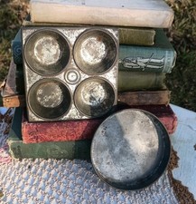 VINTAGE Toy Bakeware Set Muffin pan And Round Cake