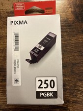 New Genuine Canon PIXMA PGI-250 PGBK Black Ink Cartridge Sealed