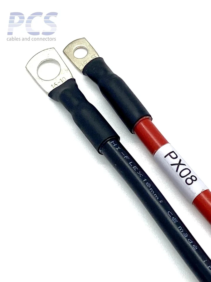 Copper Lug Battery Welding Cable Connector Tube Terminal Ring Crimp ALL SIZES UK - Image 3 of 4