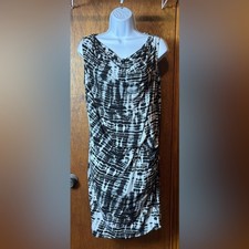 NWT - Michael Kors Monochrome Print Dress - S