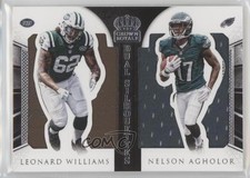 2015 Crown Royale Dual Silhouettes 79/99 Leonard Williams Nelson Agholor 0c3