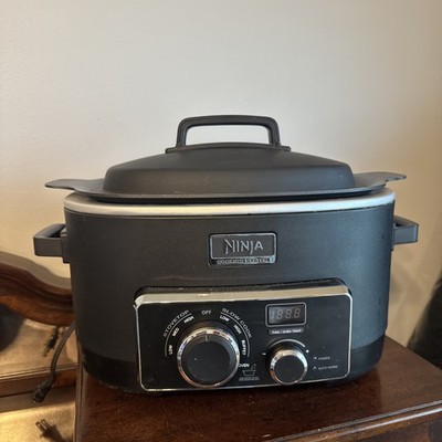 Ninja 3-in-1 Cooking System MC702Q 15 Multi-Cooker Slow Cook Stove TopOven WORKS