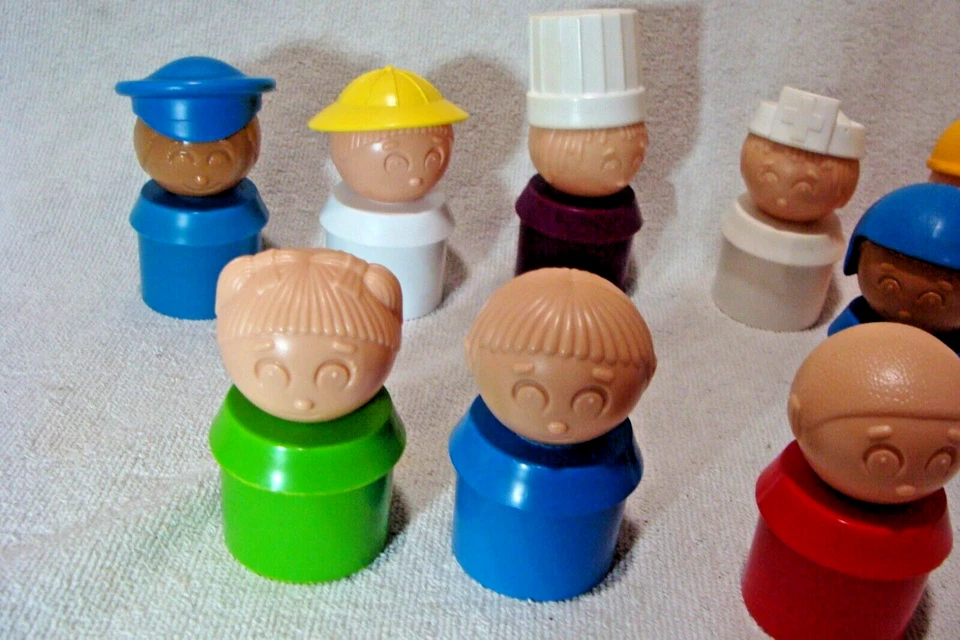 NINE Vintage TUPPERWARE Tuppertoys   Assorted LOT   9 Figurines  Lot 2     P6 - Image 3 of 4