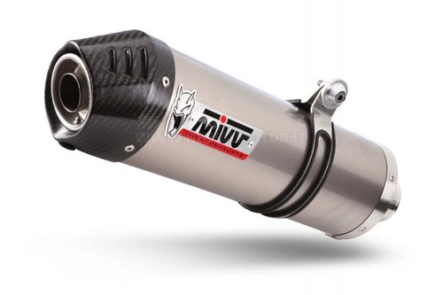 Pot D Echappament MIVV Oval Titane Carter Carbone Honda Hornet 600 2003 > 2006 - Photo 2/3