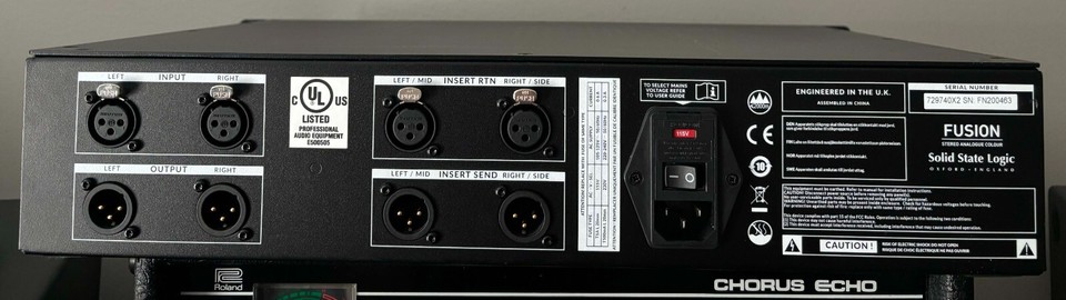 Solid State Logic Fusion Rackmount Audio Processor SSL | eBay