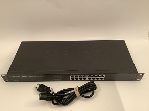 PLANET GSW-1601 16 PORT GIGABIT ETHERNET SWITCH