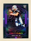 2019 Panini Obsidian Football Electric Etch Purple Howie Long #51