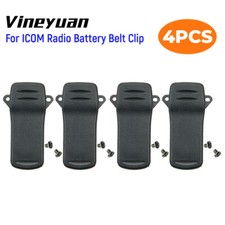 4 pezzi clip da cintura per radio bidirezionali Icom IC-V85 IC-V85E IC-M88 IC-F50 IC-F60 IC-R20