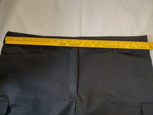 Cintas 388-35 Comfort Flex Black Cargo Work Pants Sz 24 short 46x29 NEW - Picture 6 of 8