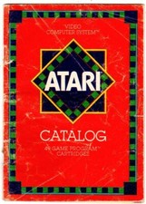 Original 1982 Atari 2600 Catalog; 49 games described, images, artwork