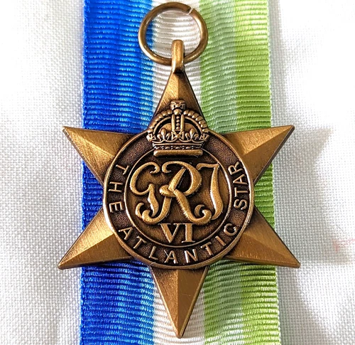 WW2 Australia military Atlantic Star medal replica army navy air force
