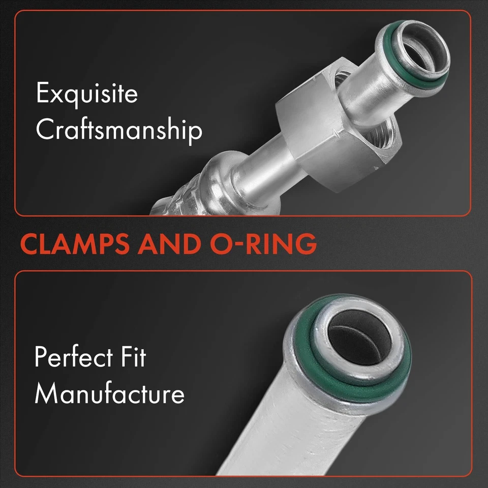 Conjunto de manguera colector de aire acondicionado para Chevrolet S10 1998-2003 GMC Sonoma 98-03 Isuzu Foto 2 de 4