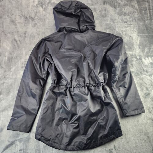 Columbia Womens Hikebound Long Insulated Weatherproof Jacket Size S Black - Picture 2 of 9
