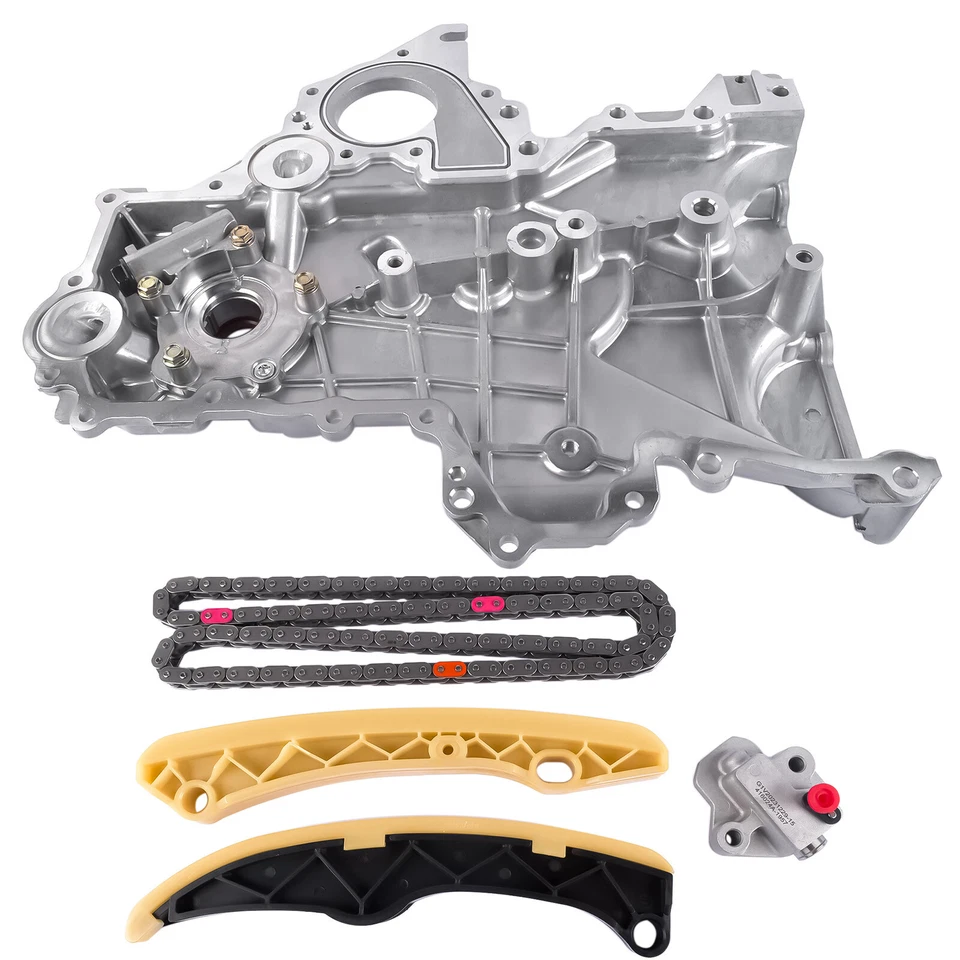 Kit de tampa de bomba de óleo corrente de distribuição compatível com 12-21 Kia Rio Hyundai Veloster Accent 1.6L - Imagem 3 de 4