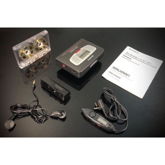 Sony WM-GX655 Walkman Cassette Player Recorder Radio Band AM Sony WM-GX655 Walkman Cassette Player Recorder Radio Band AM