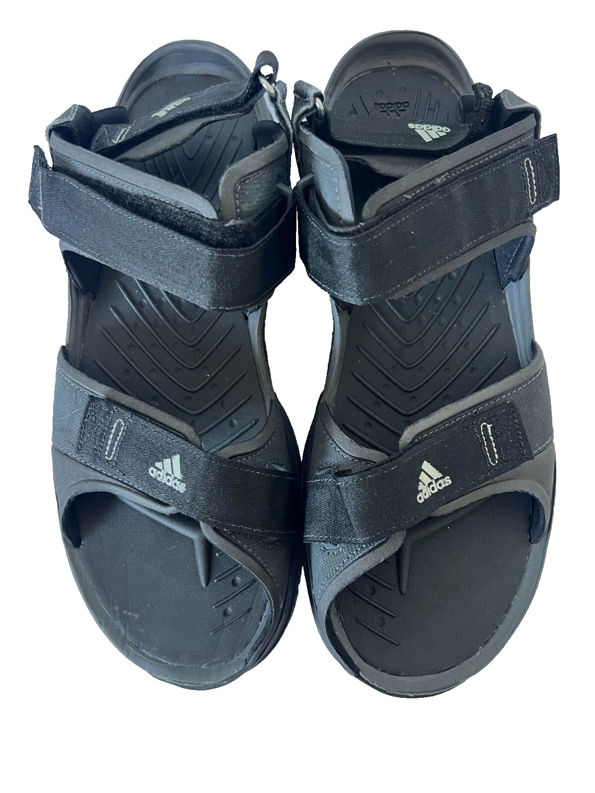 Sandali Adidas Cyprex Ultra II da uomo taglia UK 11 neri sport acquatici montagna