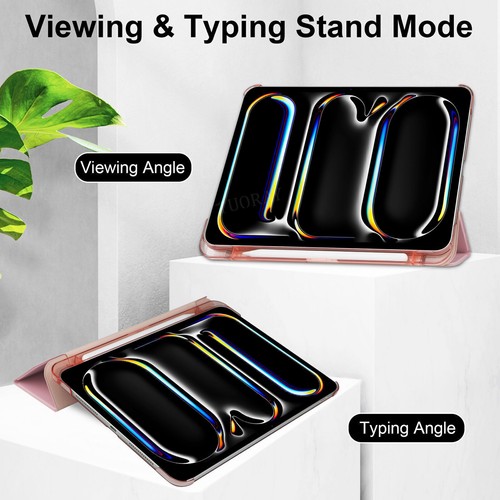 For Apple iPad Pro 11 13 Air 13 11 M3 2025 Smart Case Stand Tablet Cover Book - Picture 47 of 66