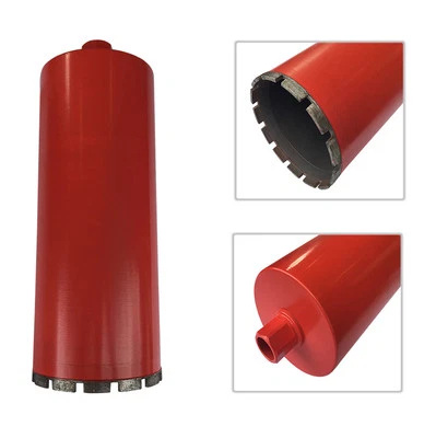 EDIAMONDTOOLS 6" Wet Diamond Core Drill Bit for Concrete Granite Coring 1-1/4”-7 Arbor