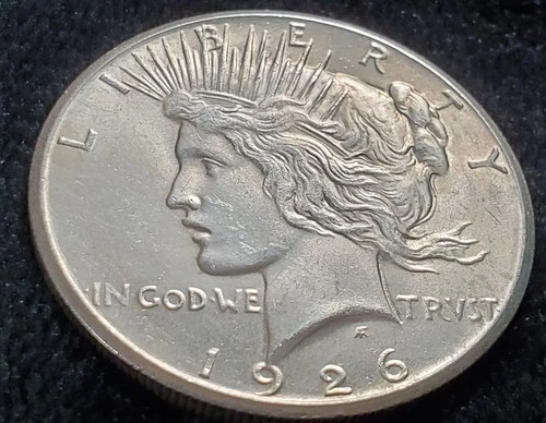 1926-P $1 PEACE DOLLAR, Silver Dollar, GEM, Choice Uncirculated! No Reserve!
