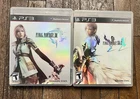 Final Fantasy 13 XIII & XIII-2 (Sony PlayStation 3, 2012) PS3 Lot/Bundle 2 CIB