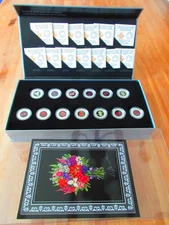 2020 FLORAL EMBLEMS OF CANADA 13 x Silver Coin Proof Set $3 Canada RCM