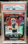 2024 Panini Rookies & Stars - Stellar Rookies Caleb Williams Red  Plaid PSA 9