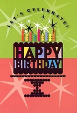 Happy Birthday - Birthday Greeting Card - 168A