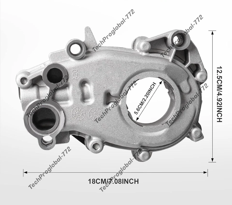 Bomba de aceite 12640448 para motor GMC Acadia Terrain Chevrolet Malibu Captiva 3,0 L Foto 3 de 4