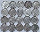 1957-61 Roosevelt Silver Dimes Lot Of 20 KV-37 AUCTION