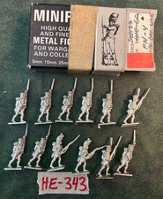 25mm Minifigs Napoleonic Era French Infantry Lot HE-343