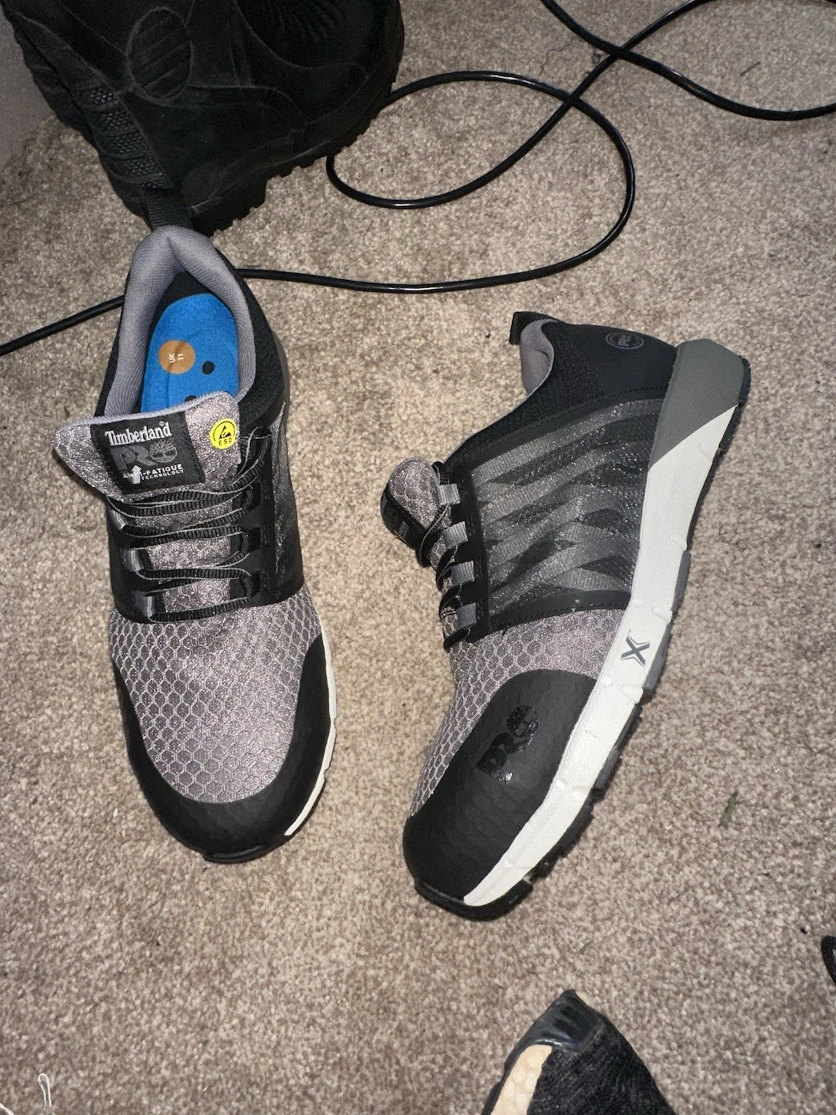 Scarpe da ginnastica di sicurezza Timberland Pro Radius taglia 11 UK