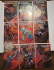Amazing Spider-Man/Venom Death Spiral 1-9 connecting variants