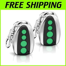 4-Button Gate Remote Control - Wireless Transmitter for Swing & Sliding Gates