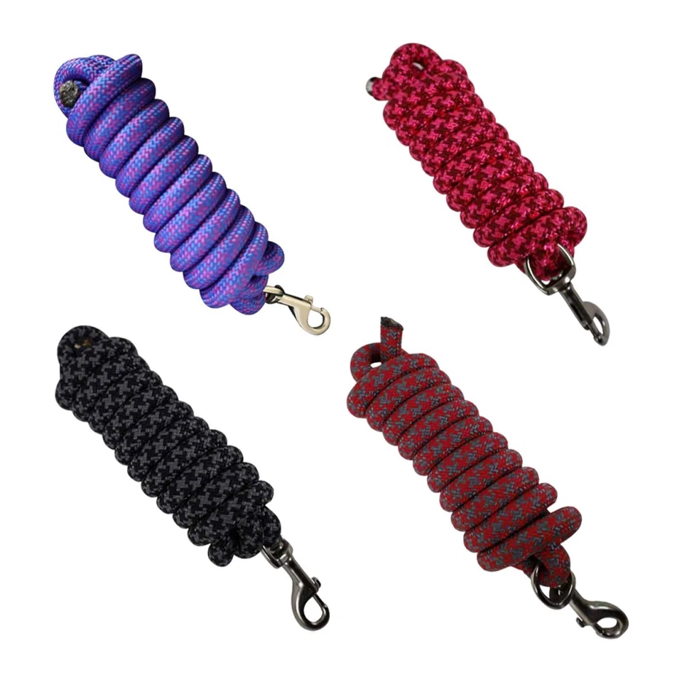Horse Halter and Lead Rope 250cm Flexible Nylon Metal Buckle Equestrian Gear for - Bild 1 von 1