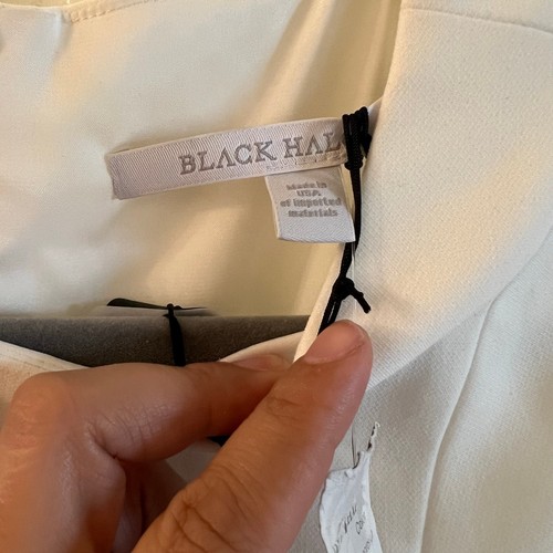 Black Halo Women’s Brooklyn Flutter Sleeve Mini Dress Size 4 NWT Bridal Party - Picture 9 of 10