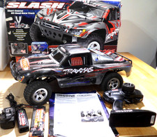 Traxxas Slash 2wd 1/10 Brushed Wasserdicht RTR RC Auto LKW Akku Radio Ladegerät